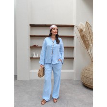 Kanoğlu Ticaret Kanoğlu Bağlama Detaylı Müslin Takım