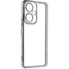 Eternal Trend  Vivo Y27 Kılıf Razer Lensli Silikon - Gümüş 95421