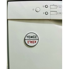 Pluto 3D Bulaşık Makinesi Için Manyetik Kirli / Temiz Durum Göstergesi