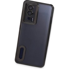 Eternal Trend  Xiaomi Poco F5 Pro Kılıf Slot Silikon - Siyah 95421