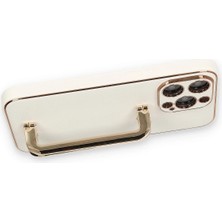 Eternal Trend  iPhone 14 Pro Max Kılıf Coco Elit Kapak - Beyaz 95421