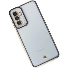 Eternal Trend  Samsung Galaxy M23 Kılıf Liva Lens Silikon - Mavi 95421