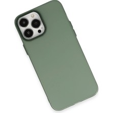 Eternal Trend  iPhone 14 Pro Kılıf Modos Metal Kapak - Koyu Yeşil 95421