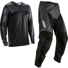 Leatt 3.5 Siyah Motosiklet Jersey Pantolon Takımı