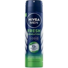 Hype Store Men Erkek Sprey Deodorant Fresh Sensation 150 Ml, Ter ve Ter Kokusuna Karşı 72 Saat Anti-Perspirant