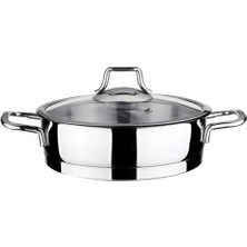 Hype Store Leggno Vita 20CM Cam Kapaklı Çelik Sahan