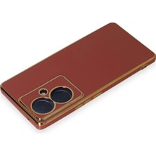 Eternal Trend  Vivo V29 Lite Kılıf Volet Silikon - Kırmızı 95421