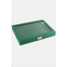 Tkçbj Cam Kapaklı Anfora Kumaş Küpe Standı 24*34 cm Tkçbj