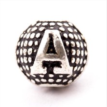 Tkçbj 8 mm Metal Harf ( Metal Tesbih Harfi ) Tkçbj