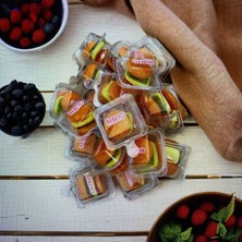 Helia Studio 20 'li Jelibon - Burger Şekerleme Jelibon - Nostalji Hediyelik Şekerleme