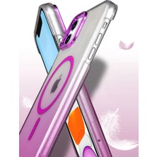 Eternal Trend  Apple iPhone 12 Glossy Magsafe Kapak - Çöl Titanyum 95421