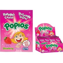 Helia Studio 1 Kutu 40 'lı Çilek Aromalı Patlayan Pat Pat Şeker - Nostalji Patpat Şekerleme