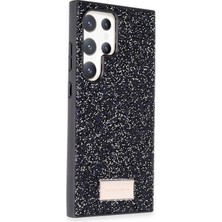 Eternal Trend  Samsung Galaxy S23 Ultra Bright Simli Kapak - Siyah 95421