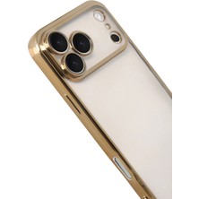 Eternal Trend  Apple iPhone 17 Pro Max Razer Lensli Silikon - Gold 95421