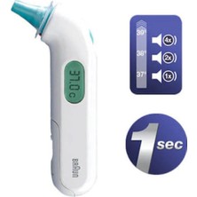 Özgürce Pratik Kulaktan Ateş Ölçer Thermoscan 3, Güvenli ve Hızlı Ölçüm