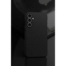 Eternal Trend  Samsung Galaxy A55 5g Kılıf First Silikon - Siyah 95421