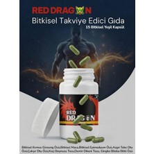 Red Dragon Bitkisel Kırmızı Ginseng,a.teke Otu,çakşır Otu,keçi Boynuzu Özü,maca Tozu,epimedyum Özü Içeren Herbal Kapsül 15 Caps