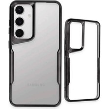 Eternal Trend  Samsung Galaxy S25 Kılıf Boyi Silikon Kapak - Siyah 95421