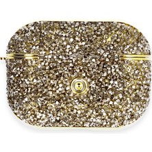 Eternal Trend  Airpods Pro 2 (2.nesil) Luz Taşlı Kılıf - Siyah 95421