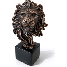 Karahanbey 14X9 cm Polyester Aslan Büstü
