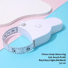 Özgürce Esnek Vücut Ölçüm Cetveli, Bel, Kalça, Göğüs, Bacak Ölçüm Mezura
