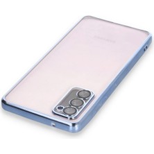 Eternal Trend  Samsung Galaxy S20 Fe Kılıf Razer Lensli Silikon - Açık Mavi 95421