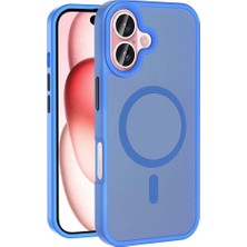 Zore Apple iPhone 16 Kılıf M-Safe Şarj Özellikli Mat Arka Yüzey Sio Kapak