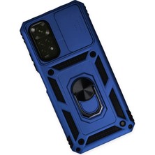 Eternal Trend  Xiaomi Redmi Note 11 Kılıf Pars Lens Yüzüklü Silikon - Lacivert 95421