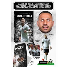 Parodi Yayınları Quaresma Futbolcu Kitabı - Maske, 3D Biblo, Dev Poster, Hareketli Kart Hediyeli Set