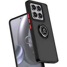 Eternal Trend  Xiaomi Mi 15 Kılıf Montreal Yüzüklü Silikon Kapak - Kırmızı 95421