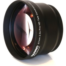 Raypro Nikon 18-105 ve 18-140 mm Lens Için 67MM 2x Teleconverter Lens - Zoom Artırıcı
