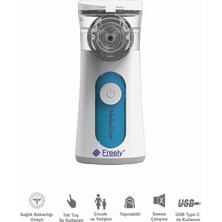 Özgürce Taşınabilir Mesh Nebulizatör, Pilli ve Elektrikli Kullanım, Hafif ve Pratik