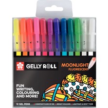 Sakura : Gelly Rol Jel Kalem Seti : Moonlight Serisi Renkler (12 Renk)