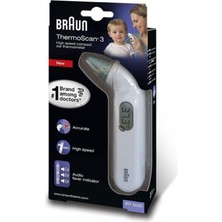 Özgürce İRT3030 Kulaktan Dijital Ateşölçer Thermoscan 3, Güvenilir ve Hızlı Ölçüm