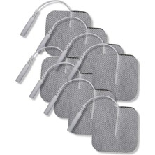 Özgürce 8 Adet 5x5 cm Tens Elektrodu Pedi, Soketli, Sağlam ve Güvenilir Set