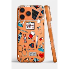 3gen Case Iphone 17 Pro Max Kılıf Desenli Şeffaf Silikon Kılıf Sağlık