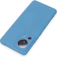 Eternal Trend  Xiaomi Mi 13 Lite Kılıf Nano Içi Kadife Silikon - Mavi 95421