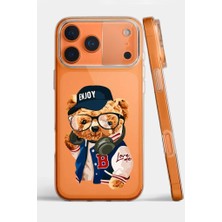 3gen Case Iphone 17 Pro Max Kılıf Desenli Şeffaf Silikon Kılıf Enjoy