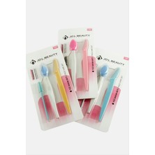 Tkçbj 3'lü Fırça Kaş Usturası Tkçbj