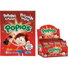 Helia Studio 1 Kutu 40 'lı Kola Aromalı Patlayan Pat Pat Şeker - Nostalji Patpat Şekerleme