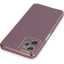 Eternal Trend  Realme C35 Kılıf Volet Silikon - Mor 95421