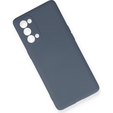 Eternal Trend  Oppo Reno 5 Pro Kılıf Nano Içi Kadife Silikon - Gri 95421