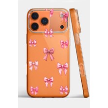 3gen Case Iphone 17 Pro Max Kılıf Desenli Şeffaf Silikon Kılıf Kurdele2