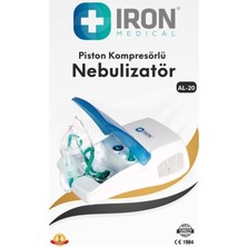 Özgürce Piston Kompresörlü Nebulizatör Kapaklı, Sağlıklı ve Güvenli Solunum