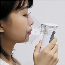 Özgürce Taşınabilir Mini Mesh Nebulizatör, El Tipi, Şarj Edilebilir, Sıfır Ses