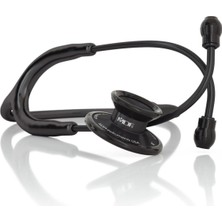 Özgürce Yüksek Kalite Siyah Akustik Stetoskop - Profesyonel Tıbbi Alet