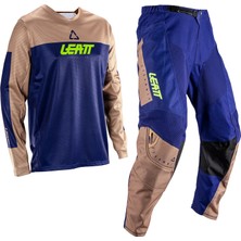 Leatt 3.5 Kahverengi Motosiklet Jersey Pantolon Takımı
