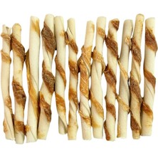 Miçiko Tavuk Sarma Burgu Çubuk Köpek Ödülü 100GR