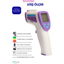 Özgürce Temassız Infrared Ateş Ölçer, Hızlı ve Güvenilir Termometre