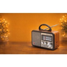 TeknoBeyza NS8897 Bt Bluetooth Nostalji Speaker 197-86-145MM